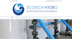 Desktop Screenshot of ecotechhydro.com
